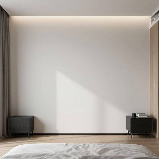 Modern Minimalist Bedroom Space
