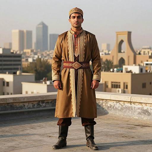 Iranian Male in Traditional Dress