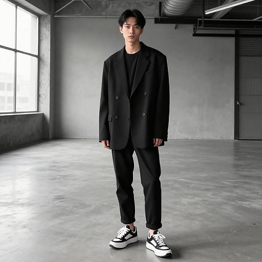 Androgynous Casual Urban Outfit