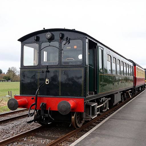 Restored 1886 S&D Railway First Class Coach