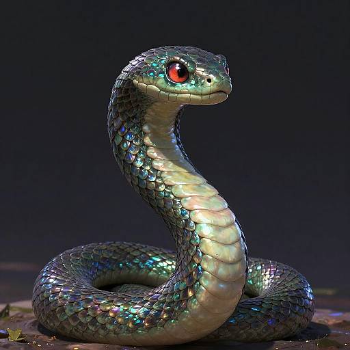 Ultra-Detailed Mystical Serpent Oracle