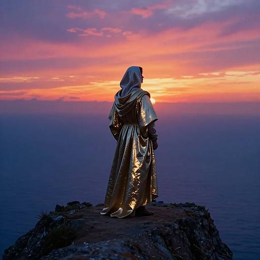 Renaissance Vision at Sunset Precipice