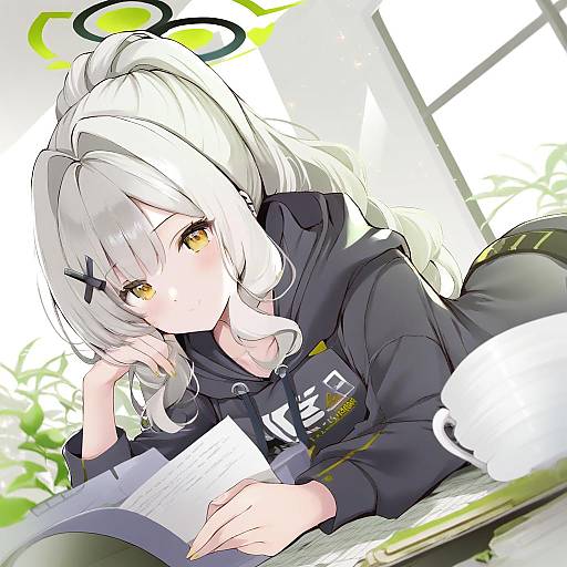 Illustration of Hare (blue archive), blue archive in the style of Akatsuki hijiri