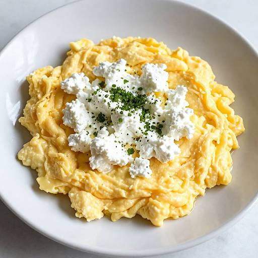 Morning Cottage Cheese Scrambled Eggs