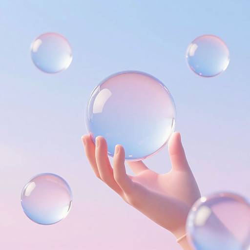 Ethereal Floating Time Orbs