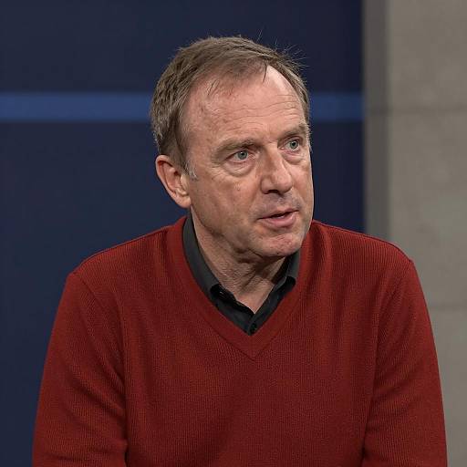 Middle-Aged Man in Stylish Attire