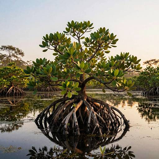 Mangrove Swamp at Sunrise