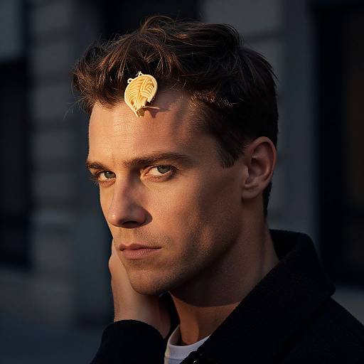 Textured Caesar Cut on Fit Man