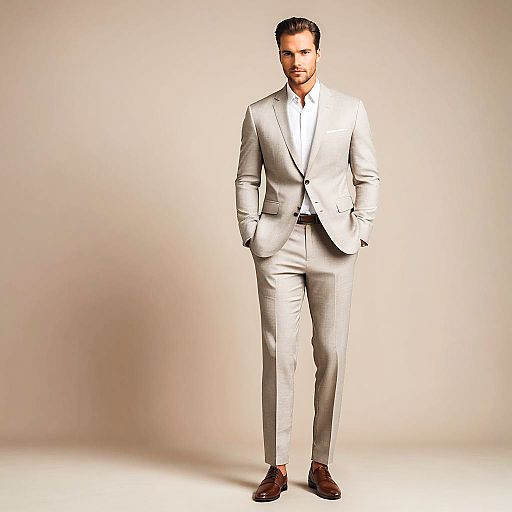 Elegant Businessman Fashion Photoshoot