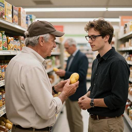 Engaging Interaction in a Grocery Store
