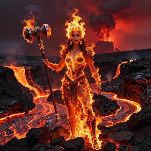 Pele, Fiery Volcano Goddess