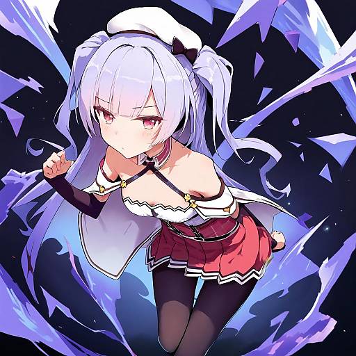 Illustration of Ajax (azur lane), azur lane in the style of Maiku