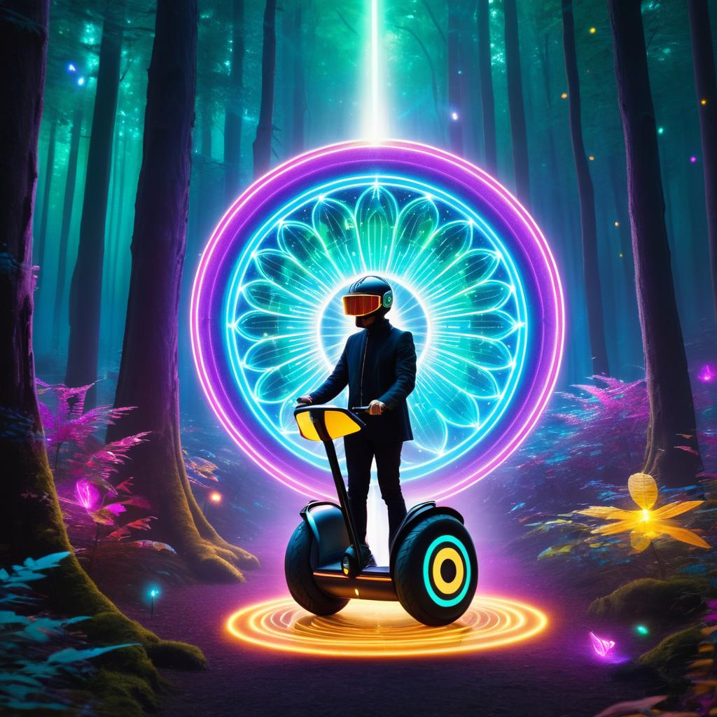 Enchanting Adventure with a Magical Segway