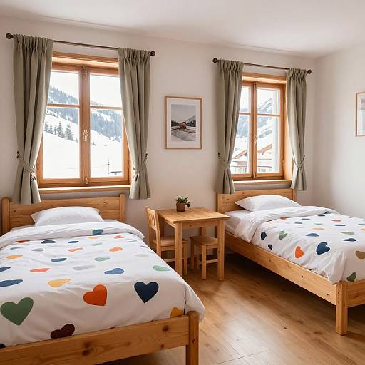 Cozy Family Mountain Chalet Bedroom
