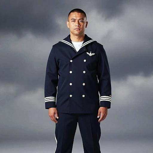 Resolute Coast Guard Officer Portrait