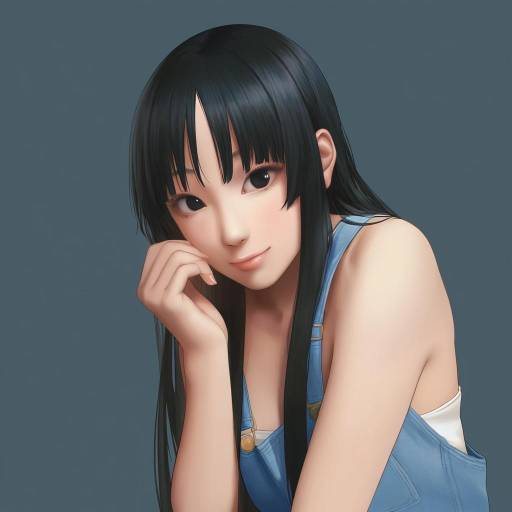 Elegant Akiyama Mio in Casual Attire