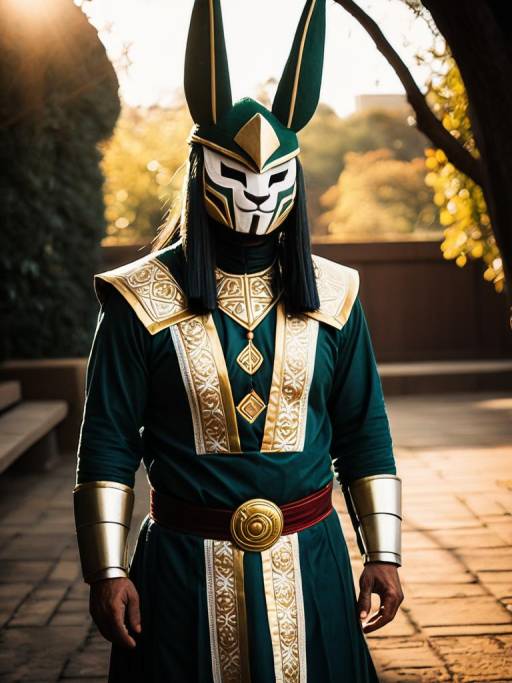 Realistic Man in Pakunoda Cosplay