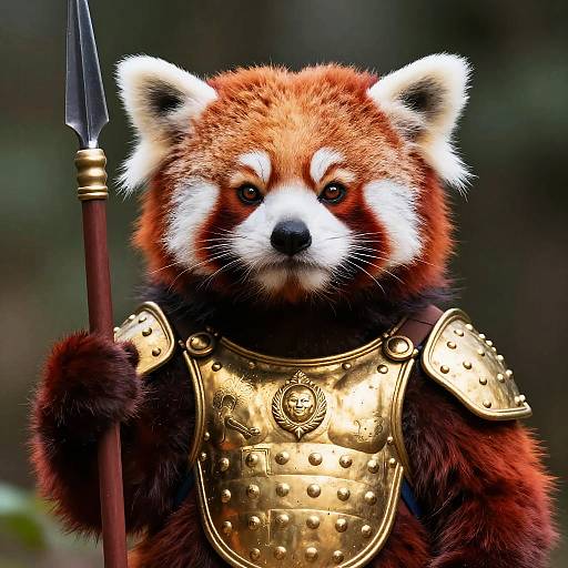 Red Panda Presidential Leader