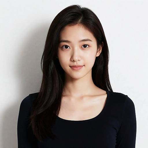 Photo-Realistic Ulzzang Girl Portrait