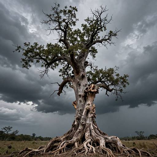 Resilient Tree Amidst Storm