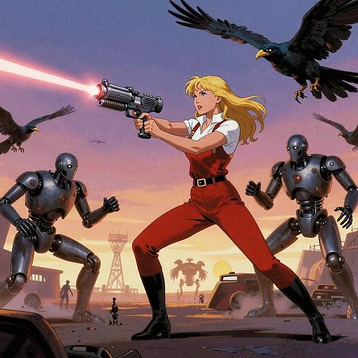 1970s Comic Battle at Crimson Peak