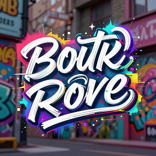 Dynamic Handwritten Script with Glitch