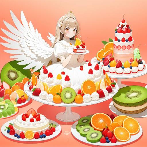 Elegant Goose Surrounded by Desserts