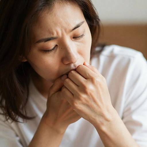 Intimate Close-Up of Woman and Man