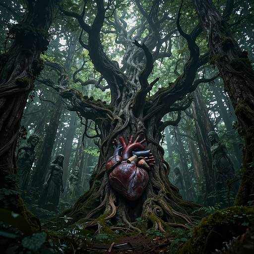 Whispering Spirits of the Ancient Forest