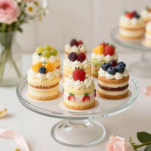 Whimsical Mini Dessert Cutecakes