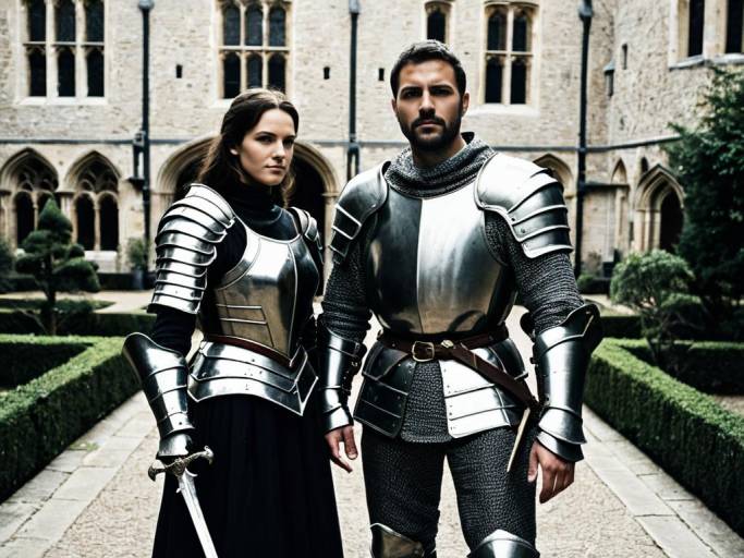 Adult Knight Face Swap in Armor
