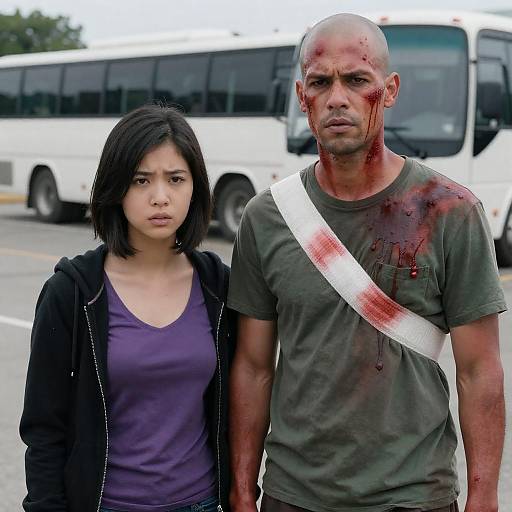 Intense Parking Lot Encounter