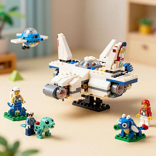 AI-Generated Space Exploration Lego Sets