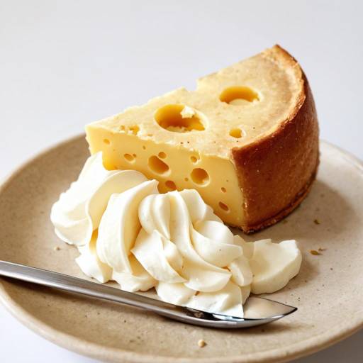 Photorealistic Gelato with Grated Cheese Photorealistic Gelato with Grated Cheese