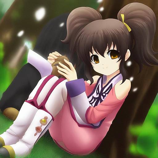 Illustration of Anise tatlin, tales of (series) in the style of Watarui