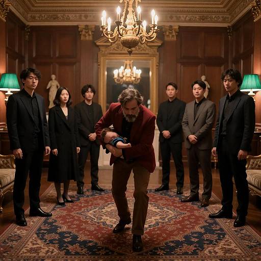 Elegant Gathering in Luxurious Setting