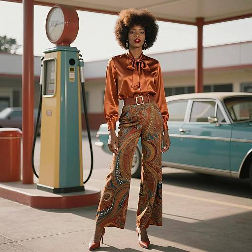 Glamorous 1970s Fashion Photography