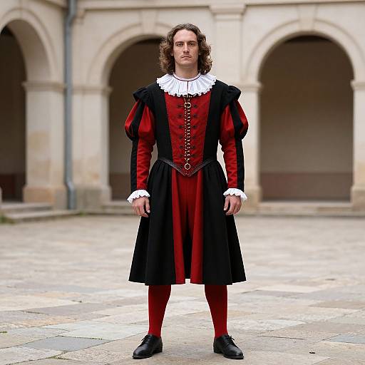 Man in Reformation Era Costume
