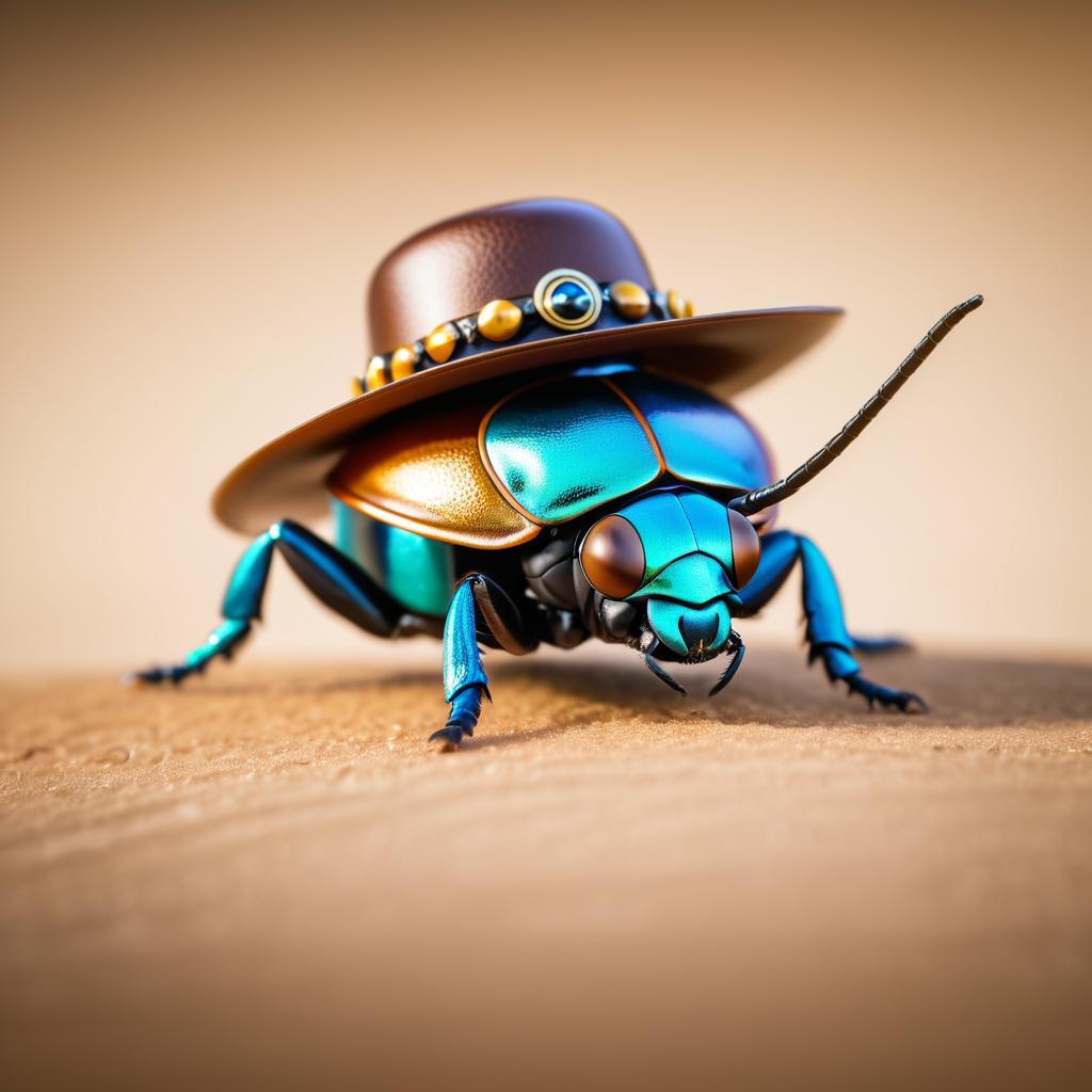 Cowboy Beetle: UHD Macro Photography