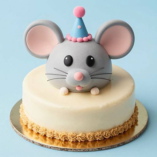 Minnie Mouse Themed Cake