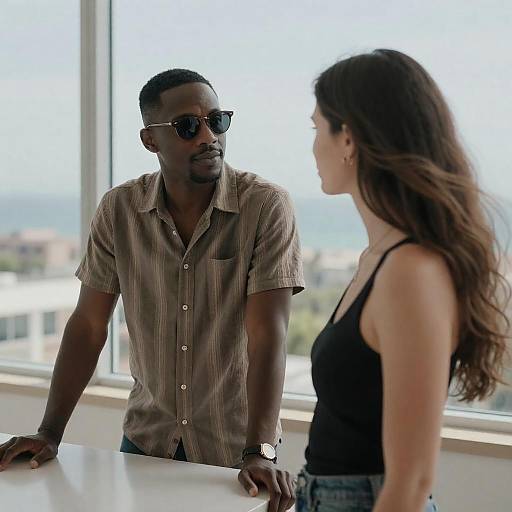 Cityscape Moment with Friends