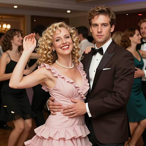 Joyful Dance Party in Full Swing