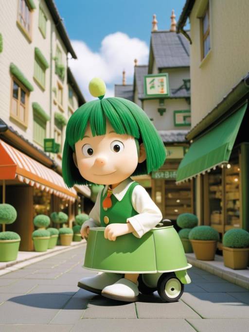 Yotsuba Joins Wallace and Gromit's Adventure