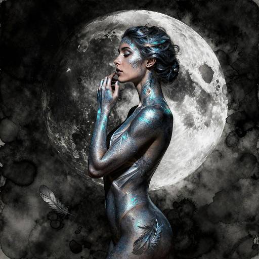 Ethereal Lunar Emissary in Opaline Teal