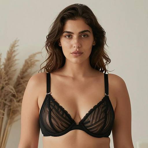 Stylish Portrait of a Woman in Black