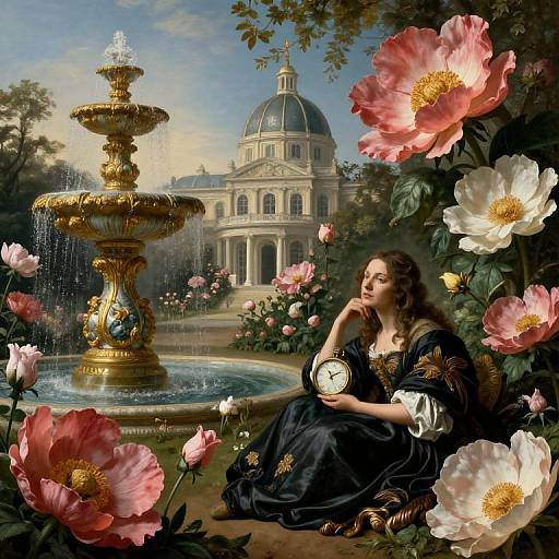 Surreal Dutch Golden Age Dreamscape