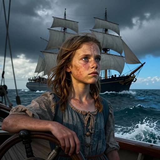 Nautical Double Exposure Portrait