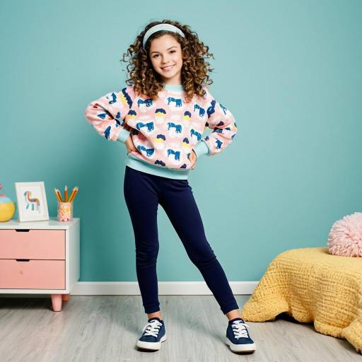 Pre-teen Girl in Casual Playdate Outfit