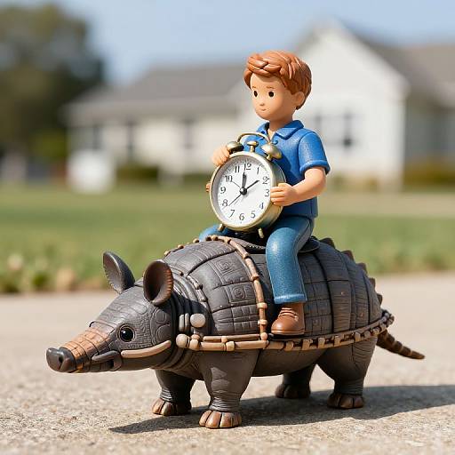 Timekeepers on Armadillo Dioramas