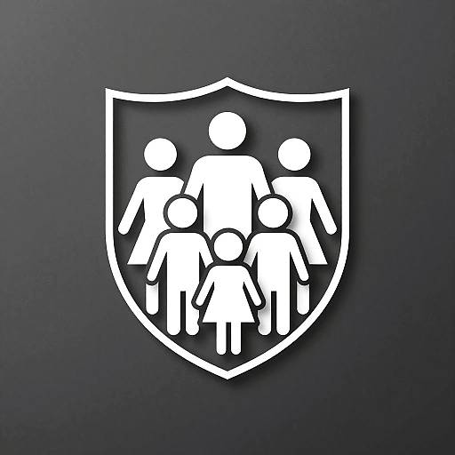 Minimalist Geometric Family Crest Design